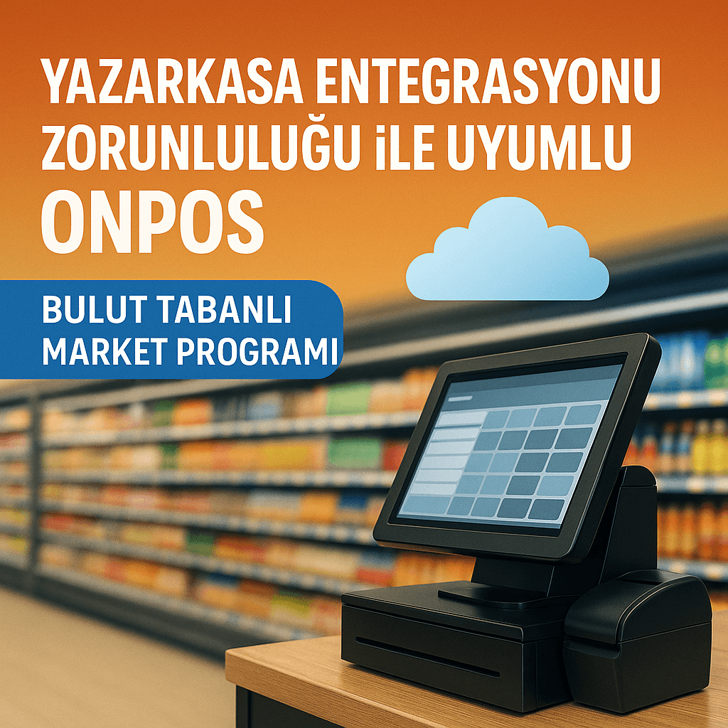 Yazarkasa Entegrasyonu Zorunluluğu ile Uyumlu Onpos Market Programı