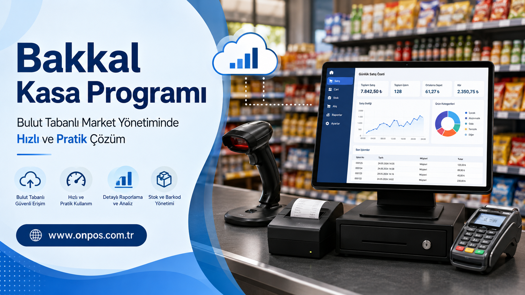 Bakkal Kasa Programı ile Market ve Büfe Yönetiminde Yeni Nesil Kolaylık