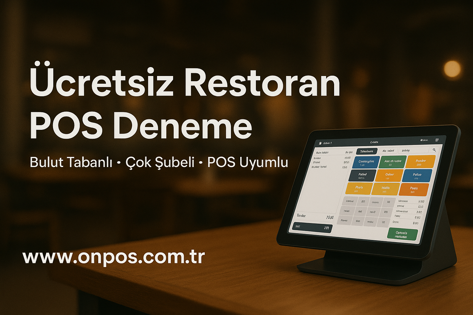 Ücretsiz Restoran POS Deneme ile İşletmenizi Risksiz Dijitalleştirin